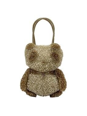 Anteprima Wire Bag White Champagne Gold #294110A61B